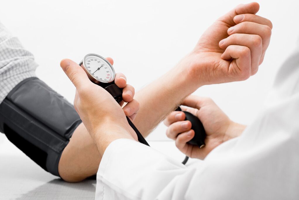 If osteochondrosis is not treated, blood pressure problems occur